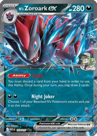 N's Zoroark ex (137/217)  - ME Ascended Heroes Holofoil