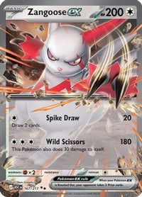 Zangoose ex (167) - ME Ascended Heroes Holofoil