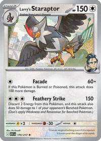 Larry's Staraptor (170/217)  - ME Ascended Heroes Holofoil