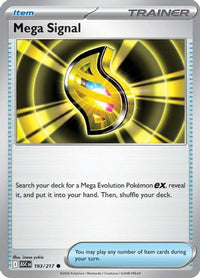 Mega Signal (193) - ME Ascended Heroes Reverse Holofoil