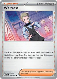 Waitress (215) - ME Ascended Heroes Reverse Holofoil