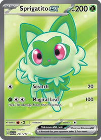 Sprigatito ex (251) - ME Ascended Heroes Holofoil