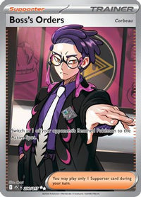 Boss's Orders [Corbeau] (256/217)  - ME Ascended Heroes Holofoil