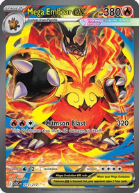 Mega Emboar ex (273/217)  - ME Ascended Heroes Holofoil