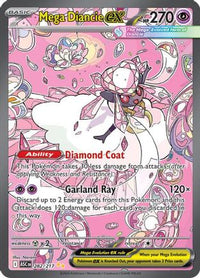 Mega Diancie ex (282/217)  - ME Ascended Heroes Holofoil
