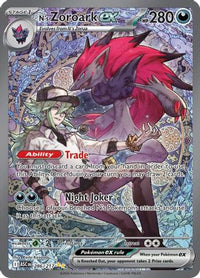 N's Zoroark ex (286/217)  - ME Ascended Heroes Holofoil