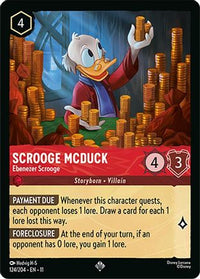 Scrooge McDuck - Ebenezer Scrooge (124/204) - Winterspell