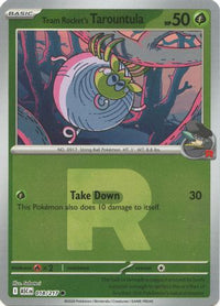 Team Rocket's Tarountula (Team Rocket) (18) - ME Ascended Heroes Reverse Holofoil