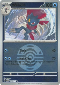 Weavile (Dusk Ball) (45/217)  - ME Ascended Heroes Reverse Holofoil