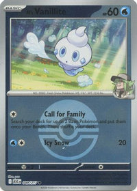 N's Vanillite (Poke Ball) (49) - ME Ascended Heroes Reverse Holofoil