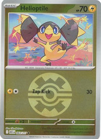 Helioptile (Quick Ball) (63) - ME Ascended Heroes Reverse Holofoil
