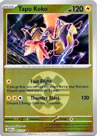 Tapu Koko (Quick Ball) (67) - ME Ascended Heroes Reverse Holofoil