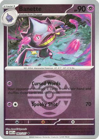Banette (Dusk Ball) (91/217)  - ME Ascended Heroes Reverse Holofoil