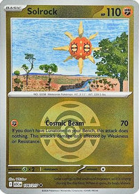 Solrock (Dusk Ball) (106) - ME Ascended Heroes Reverse Holofoil