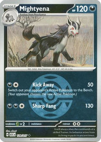 Mightyena (Dusk Ball) (129/217) - ME Ascended Heroes Reverse Holofoil