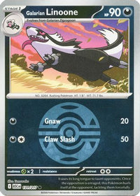 Galarian Linoone (Dusk Ball) (131) - ME Ascended Heroes Reverse Holofoil