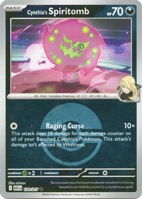 Cynthia's Spiritomb (Poke Ball) (133/217)  - ME Ascended Heroes Reverse Holofoil