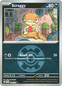 Scraggy (Quick Ball) (134) - ME Ascended Heroes Reverse Holofoil