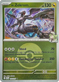 N's Zekrom (Poke Ball) (155) - ME Ascended Heroes Reverse Holofoil
