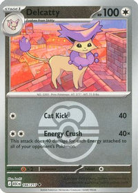 Delcatty (Love Ball) (166) - ME Ascended Heroes Reverse Holofoil