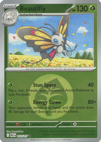 Beautifly (Energy Symbol Pattern) (13/217) - ME Ascended Heroes Reverse Holofoil
