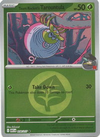 Team Rocket's Tarountula (Energy Symbol Pattern) (18) - ME Ascended Heroes Reverse Holofoil