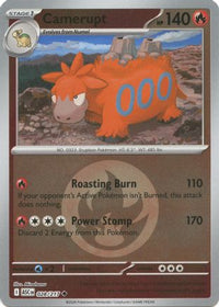 Camerupt (Energy Symbol Pattern) (28) - ME Ascended Heroes Reverse Holofoil