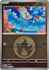 Scorbunny (Energy Symbol Pattern) (36/217)  - ME Ascended Heroes Reverse Holofoil