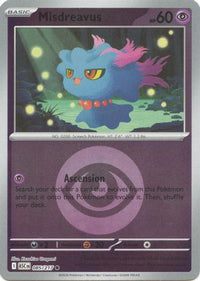 Misdreavus (Energy Symbol Pattern) (85/217)  - ME Ascended Heroes Reverse Holofoil