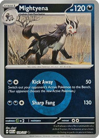 Mightyena (Energy Symbol Pattern) (129/217) - ME Ascended Heroes Reverse Holofoil