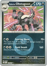 Galarian Obstagoon (Energy Symbol Pattern) (132/217)  - ME Ascended Heroes Reverse Holofoil