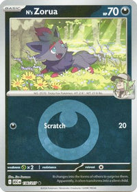 N's Zorua (Energy Symbol Pattern) (136) - ME Ascended Heroes Reverse Holofoil