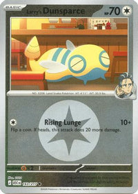 Larry's Dunsparce (Energy Symbol Pattern) (163) - ME Ascended Heroes Reverse Holofoil