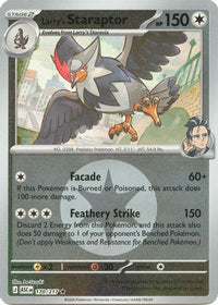 Larry's Staraptor (Energy Symbol Pattern) (170/217)  - ME Ascended Heroes Reverse Holofoil