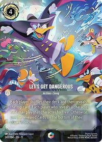 Let's Get Dangerous (Enchanted) (240/204) - Winterspell Holofoil