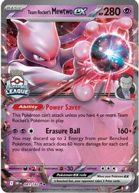 Team Rocket's Mewtwo ex (81) - League & Championship Cards Holofoil