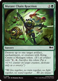 Mutant Chain Reaction (TMT-125) - Teenage Mutant Ninja Turtles Foil