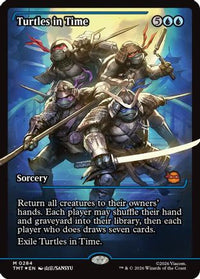 Turtles in Time (Showcase) (TMT-284) - Teenage Mutant Ninja Turtles Foil