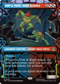 Don & Raph, Hard Science (Showcase) (TMT-243) - Teenage Mutant Ninja Turtles