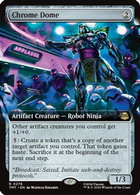 Chrome Dome (Extended Art) (TMT-276) - Teenage Mutant Ninja Turtles Foil