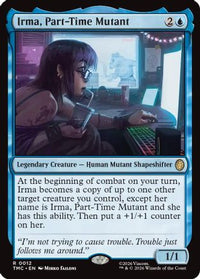 Irma, Part-Time Mutant (TMC-012) - Commander: Teenage Mutant Ninja Turtles