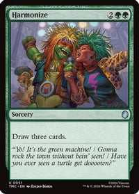 Harmonize (TMC-051) - Commander: Teenage Mutant Ninja Turtles