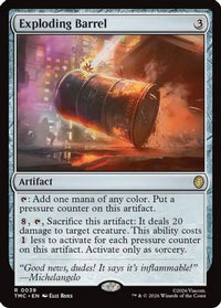 Exploding Barrel (TMC-039) - Commander: Teenage Mutant Ninja Turtles
