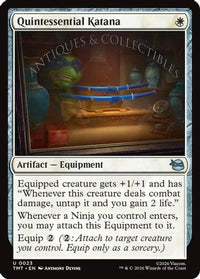 Quintessential Katana (TMT-023) - Teenage Mutant Ninja Turtles Foil