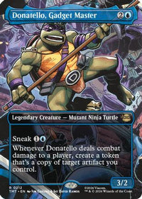 Donatello, Gadget Master (Borderless) (TMT-212) - Teenage Mutant Ninja Turtles Foil