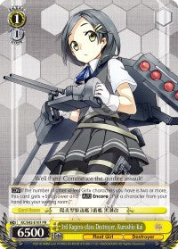 3e Destroyer de classe Kagero, Kuroshio Kai (KC/S42-E101 PR) (Promo) [KanColle : Arrivée ! Flottes de renfort d’Europe !] 