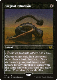Surgical Extraction (Foil Etched) (2X2-444) - Double Masters 2022 Foil