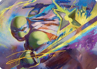 Leonardo's Technique Art Card (ASTMT-002) - Art Series: Teenage Mutant Ninja Turtles