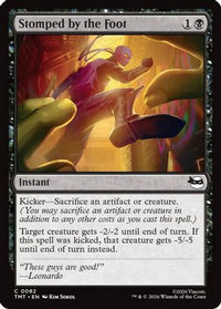 Stomped by the Foot (TMT-082) - Teenage Mutant Ninja Turtles Foil