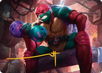 Raphael, Tough Turtle Art Card (ASTMT-009) - Art Series: Teenage Mutant Ninja Turtles